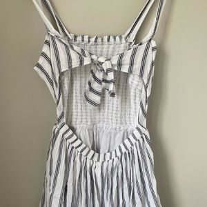 A romper from hollister, a size medium.